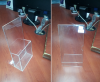 dubai sign display stand crowed control Q stands  Barrier and Queue Up Control System. Queue Up Stand - Crowd control barriers aka Q Stand are sold as portable folding free standing raffle box suggection box feedbak box acrylic products